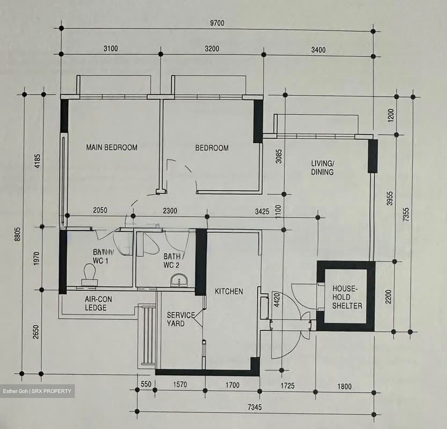 Blk 107A Alkaff Oasis (Toa Payoh), HDB 3 Rooms #594474851
